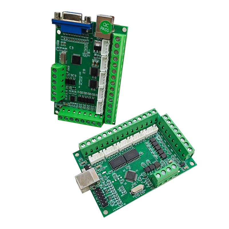 5 Axis Cnc Breakout Board Interface Mach3 - 2 Placas Controladoras de Motor CNC