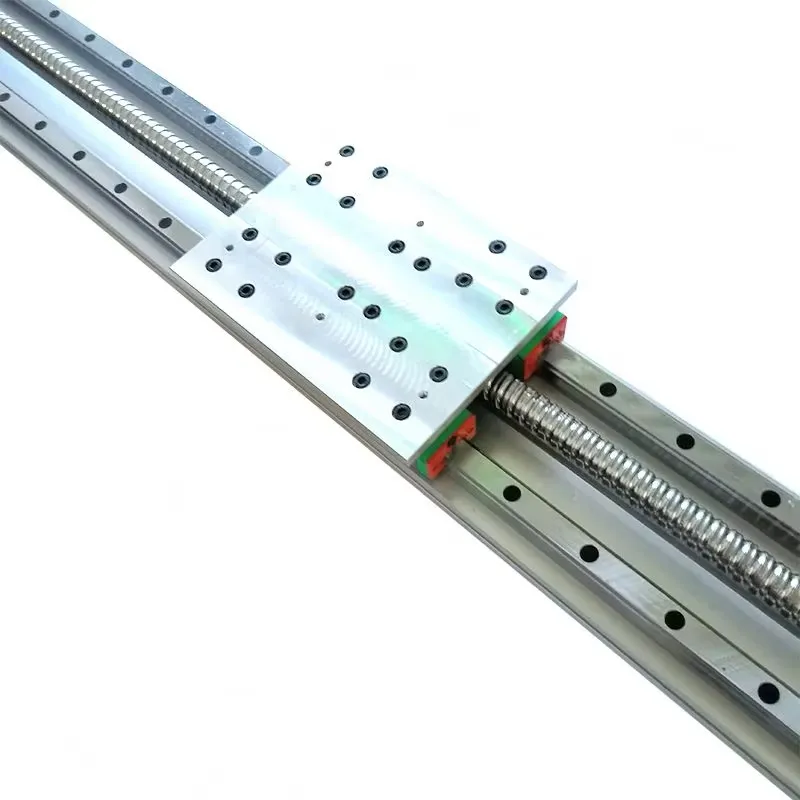 Hgr20 Linear Guide Rail Ballscrew Set - Bloco de trilho linear HGR20, peças