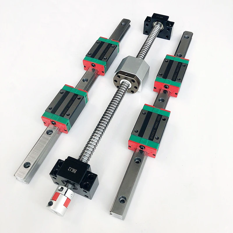 Hgr20 Linear Guide Rail Ballscrew Set - 2 Conjuntos de Trilhos Lineares HGR20