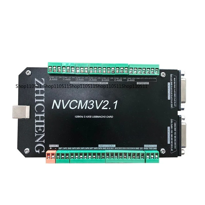 5 Axis Cnc Breakout Board Interface Mach3 - V2.1 3/4/5/6 eixos controlador cnc mach3-breakout