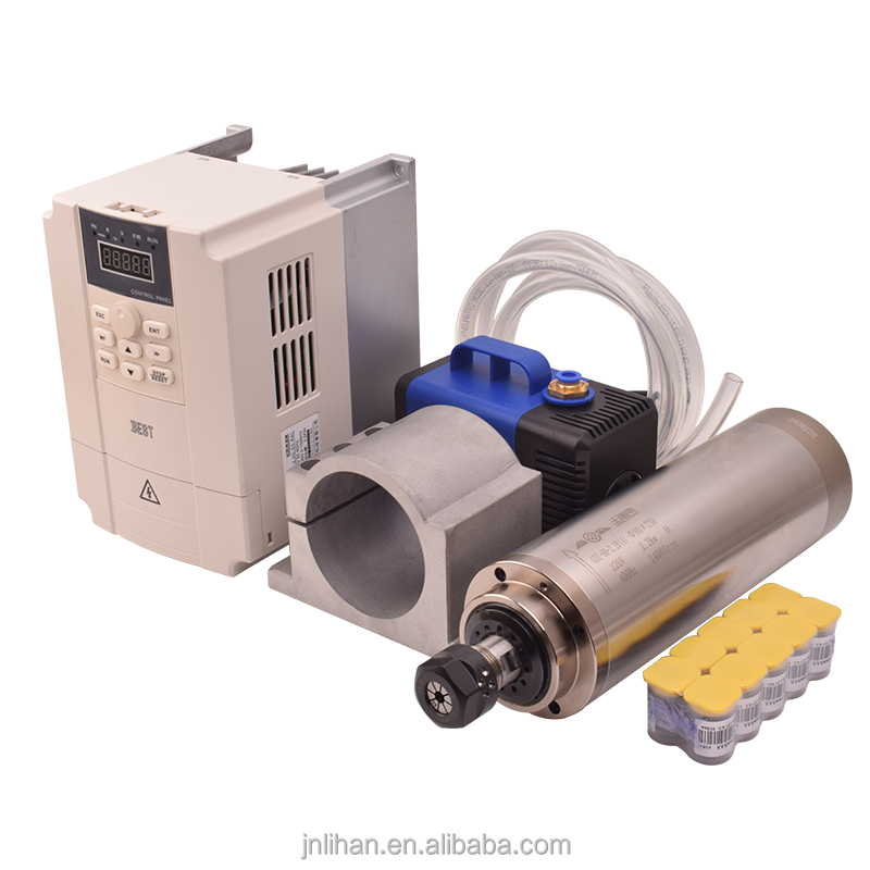 2.2Kw Water Cooled Spindle Kit Vfd - Kit Inversor VFD para Motor Spindle