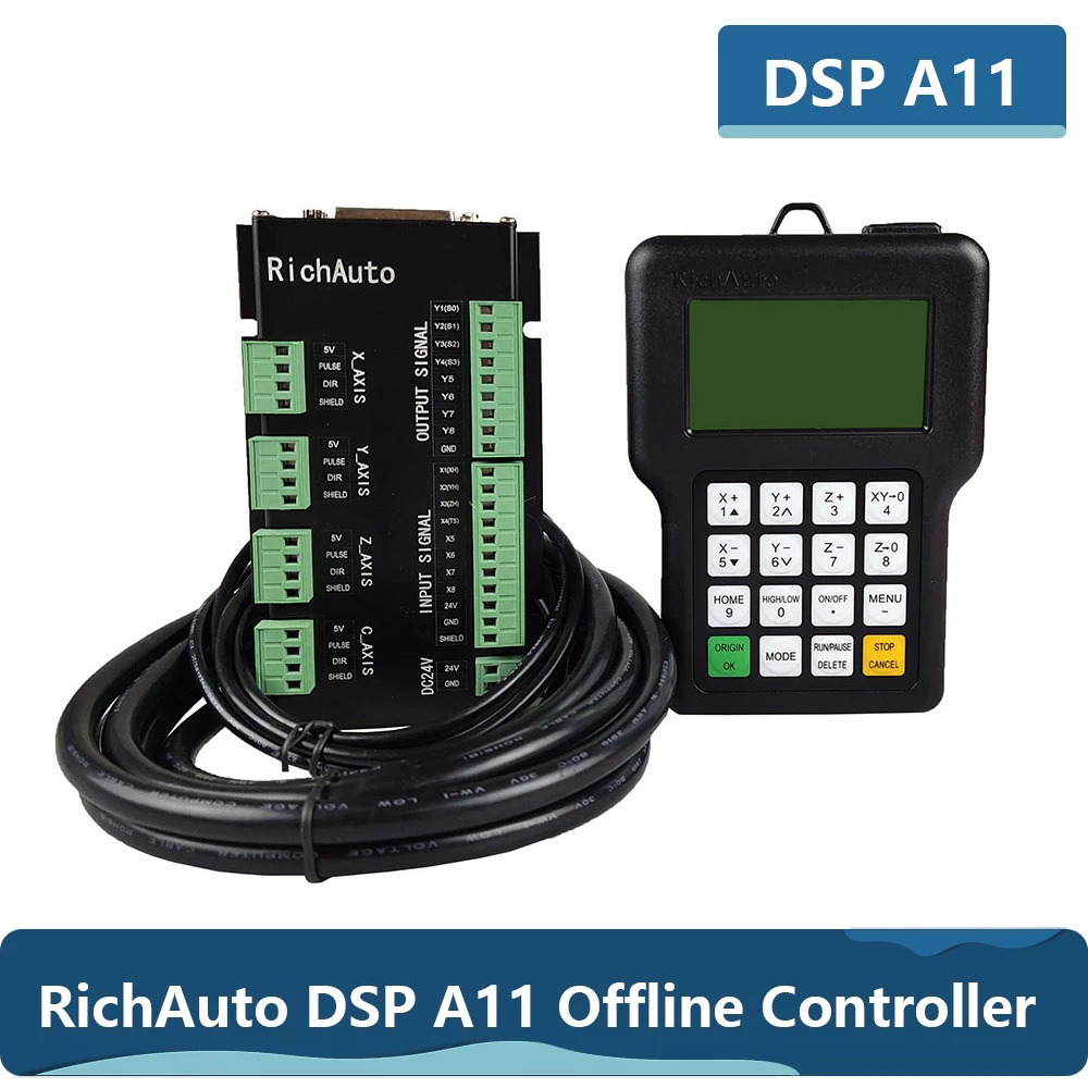 Richauto A11 Dsp Controller 3 Axis - Richauto dsp a11 controlador cnc a11s