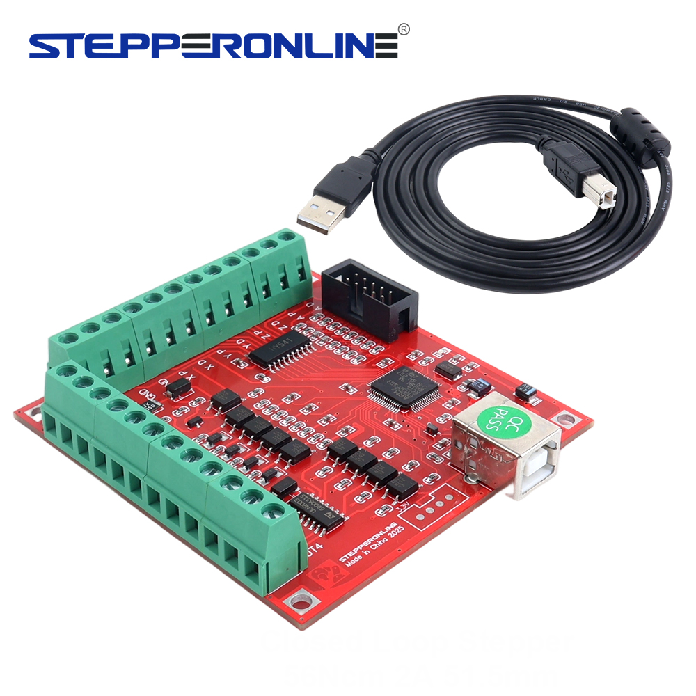 Mach3 Usb Cnc Controller 4 Axis 100Khz - Controlador de placa de fuga CNC