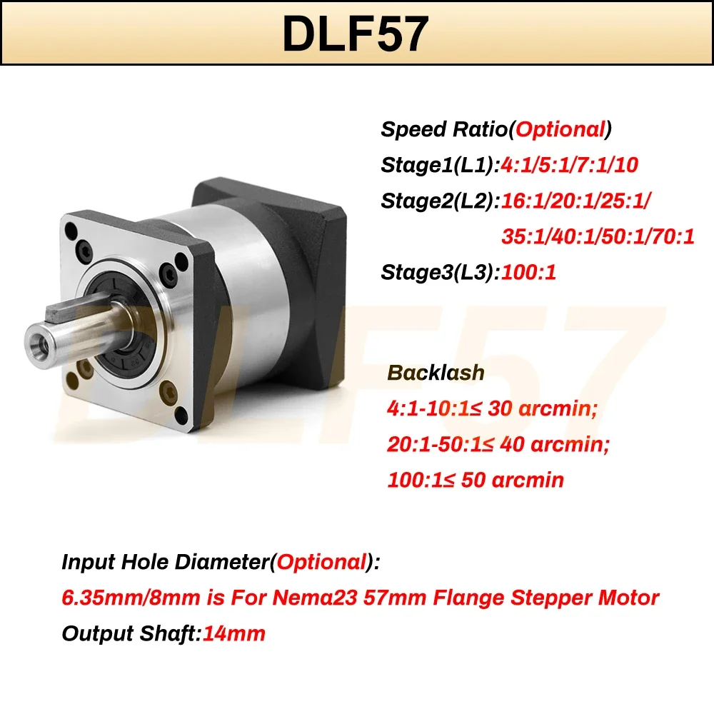 Redutor planetário de entrada  - Planetary Gearbox Reducer Nema 23 34 avaliação e preço