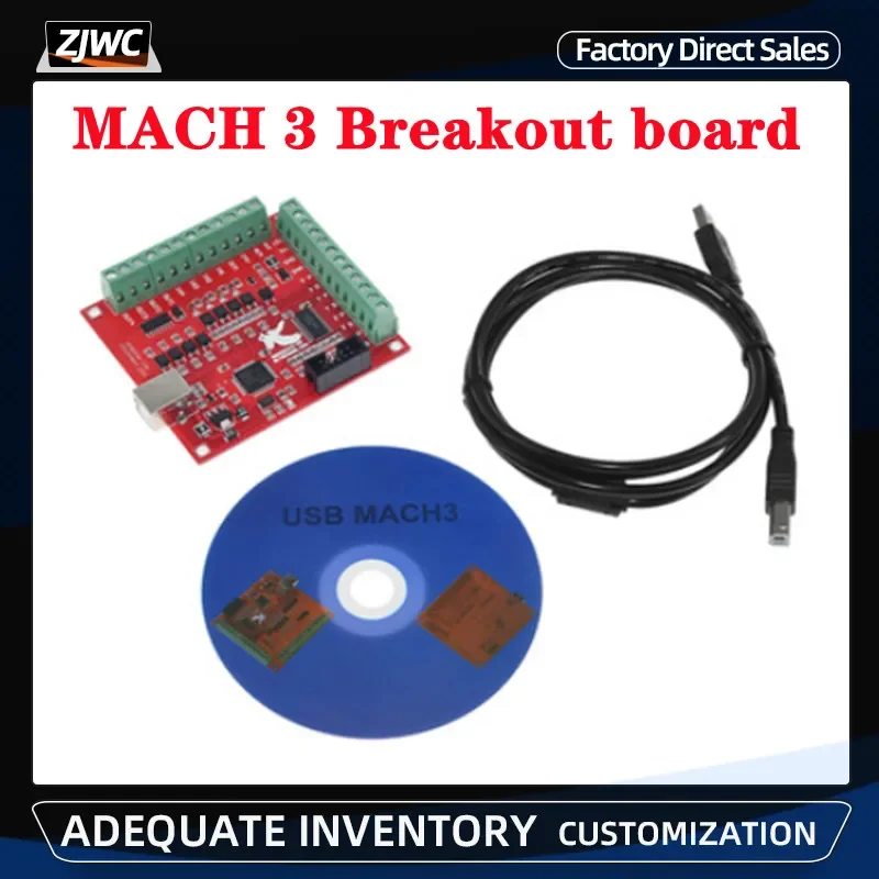 3 pçs/set 1pc 4 eixos mach3 cn - Mach3 Usb Cnc Controller 4 Axis 100Khz avaliação e preço