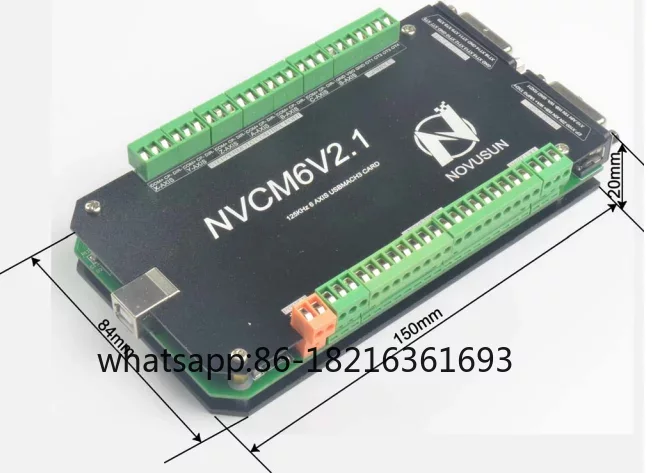 Controlador CNC V2.1 3/4/5/6 E - 5 Axis Cnc Breakout Board Interface Mach3 avaliação e preço