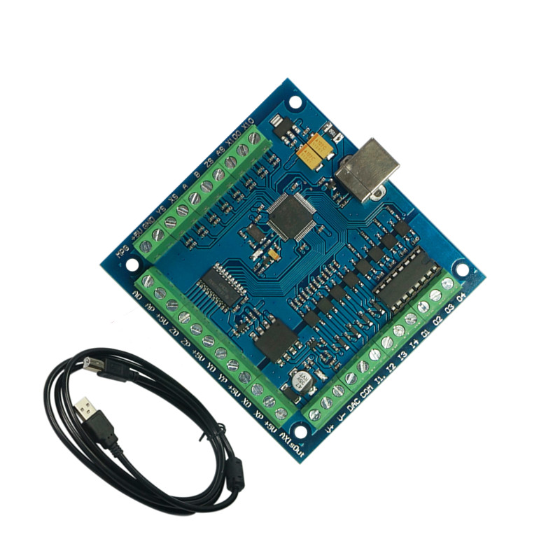 Placa Controladora de Moviment - Mach3 Usb Cnc Controller 4 Axis 100Khz avaliação e preço