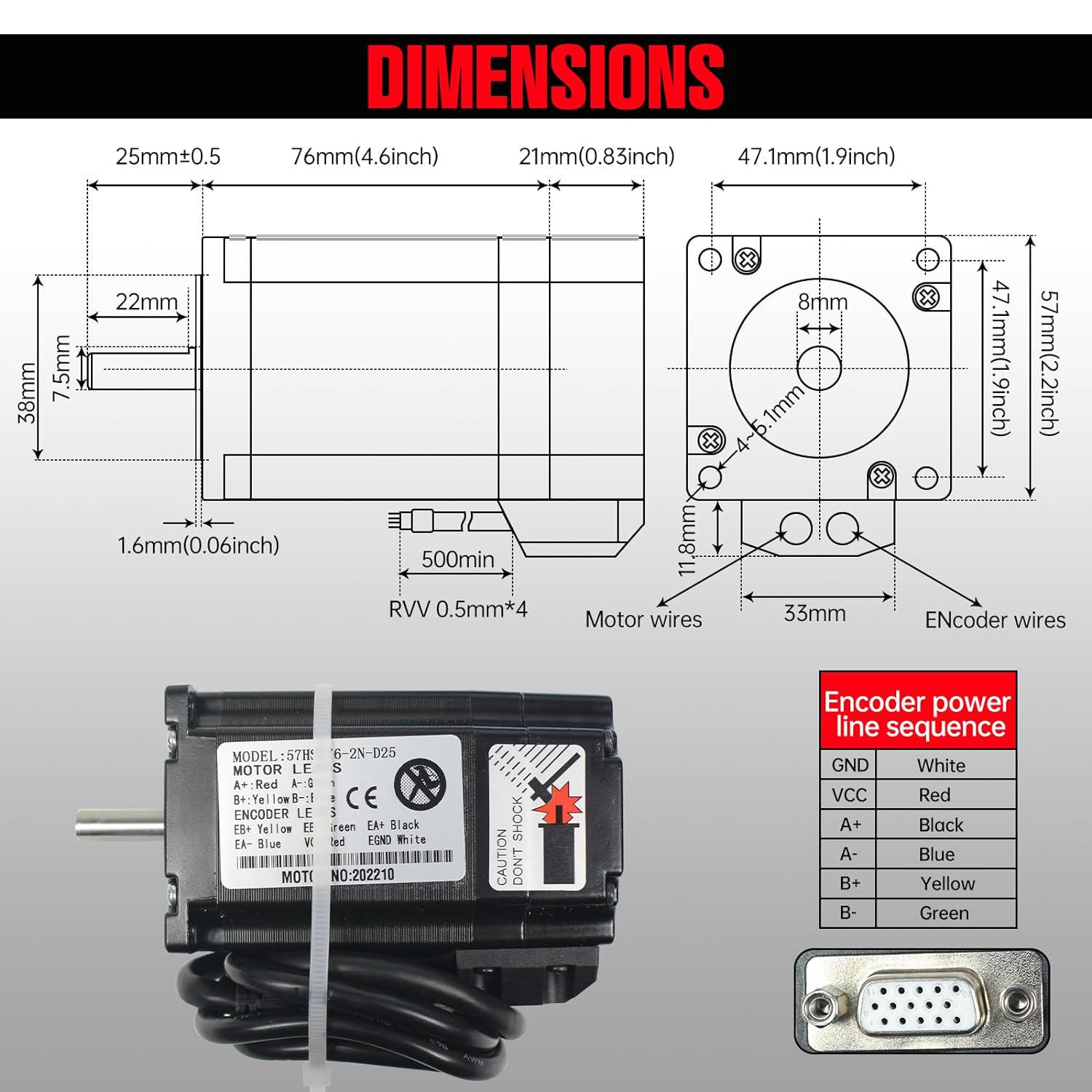 【EU】 2N.m Nema23 Chiuso Servo  - Nema 23 Closed Loop Stepper Motor Driver Kit avaliação e preço