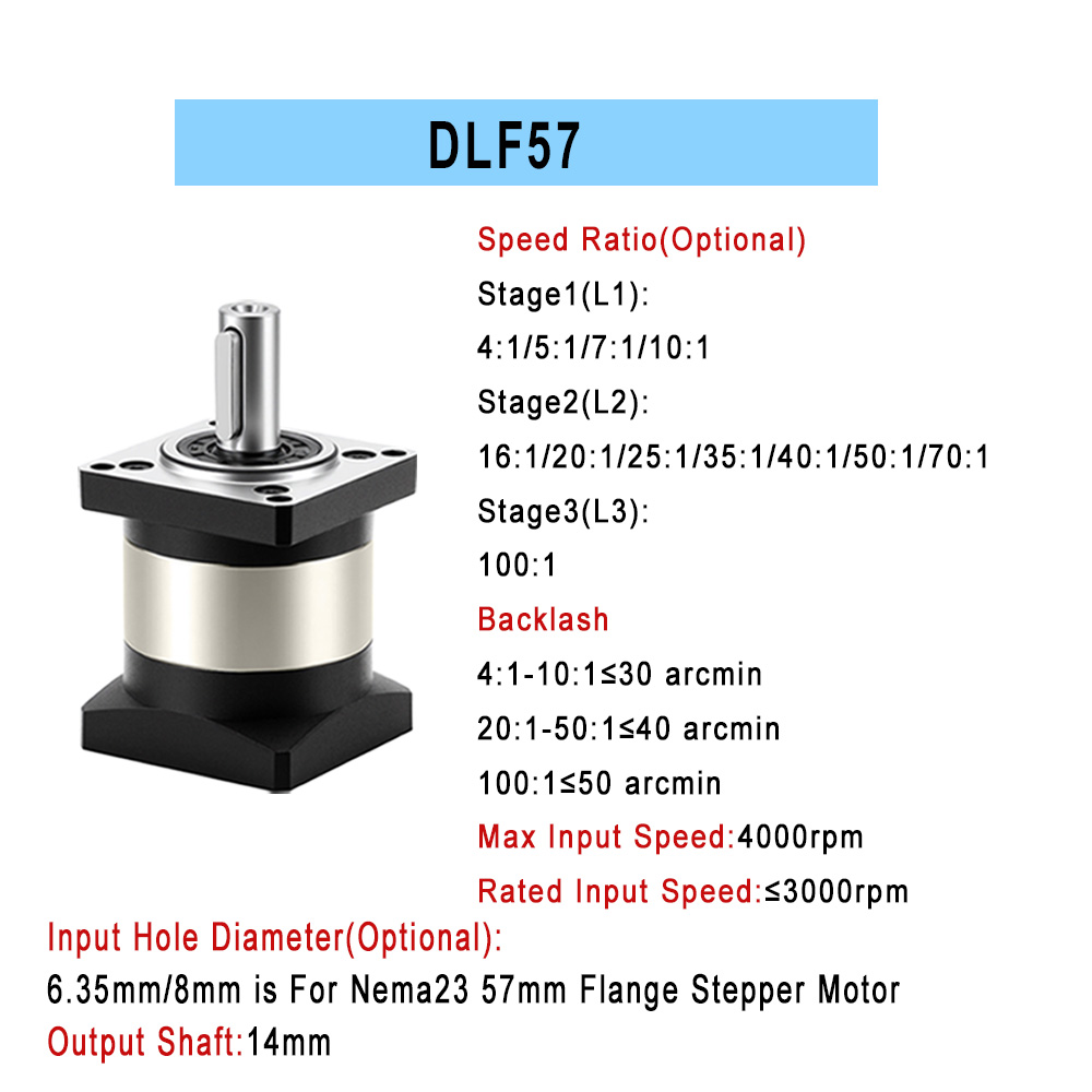 Redutor Planetário 57/86mm par - Planetary Gearbox Reducer Nema 23 34 avaliação e preço
