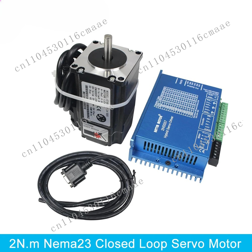 2N.m Nema23 Chiuso Servo Motor - Nema 23 Closed Loop Stepper Motor Driver Kit avaliação e preço