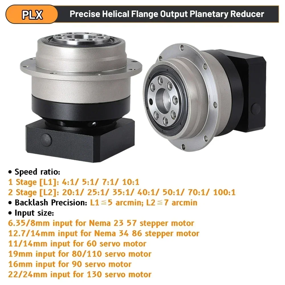 Recluindo do redutor planetári - Planetary Gearbox Reducer Nema 23 34 avaliação e preço