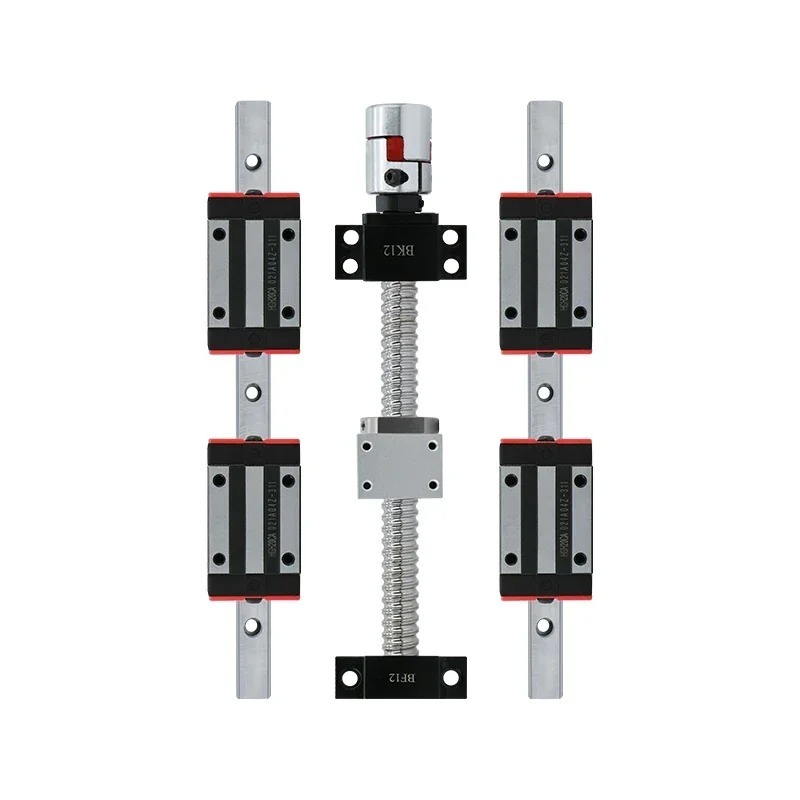 Trilhos lineares, guias linear - Hgr20 Linear Guide Rail Ballscrew Set avaliação e preço