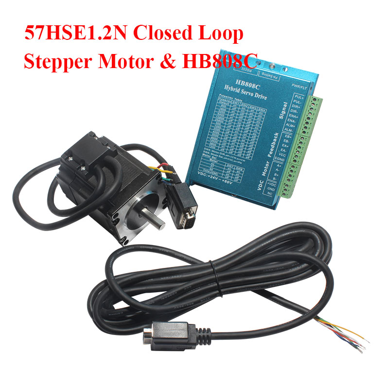 Motor de Passo Nema23 de Circu - Nema 23 Closed Loop Stepper Motor Driver Kit avaliação e preço