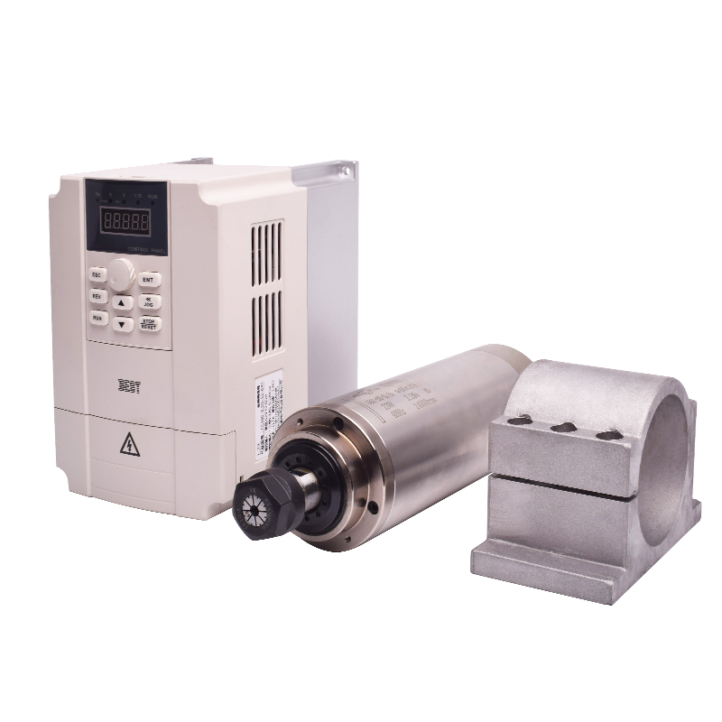 Preço Baixo, Alta Velocidade:  - 2.2Kw Water Cooled Spindle Kit Vfd avaliação e preço