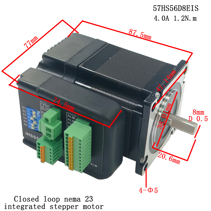 Motor de Passo Integrado Nema  - Nema 23 Closed Loop Stepper Motor Driver Kit avaliação e preço