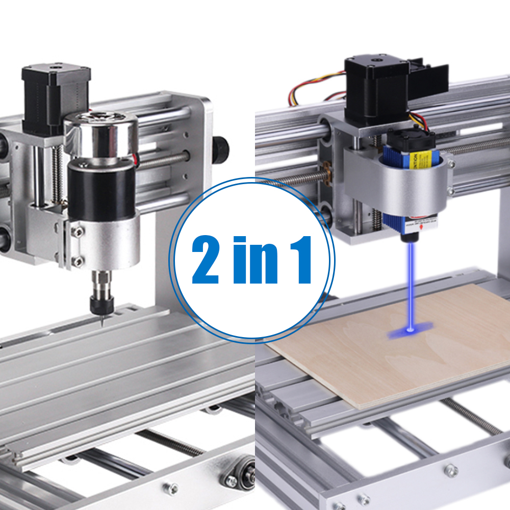 Máquina de gravação de metal c - Cnc 3018 Pro Max Metal avaliação e preço