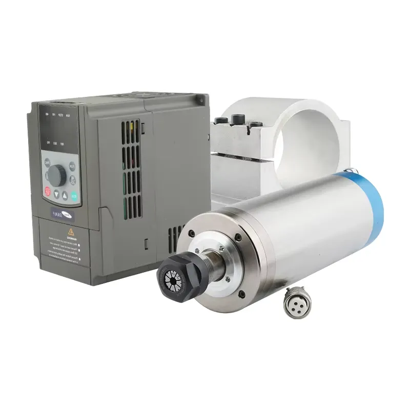 2026 China Fábrica ER20 2.2kw  - 2.2Kw Water Cooled Spindle Kit Vfd avaliação e preço