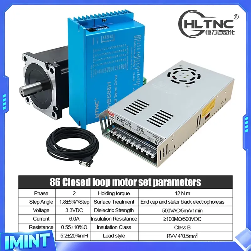 Motor de Passo HLTNC Nema 34 d - Hybrid Servo Driver Nema 34 8.5Nm avaliação e preço