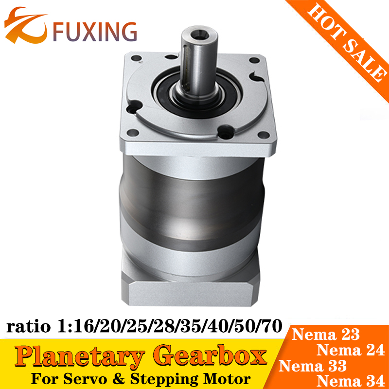 Plf85a relação 5:1 10:1 20:1 4 - Planetary Gearbox Reducer Nema 23 34 avaliação e preço