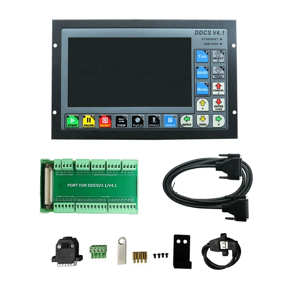 Controlador CNC DDCS V4.1 HLTN - Ddcs V4.1 4 Axis Cnc Offline Controller avaliação e preço