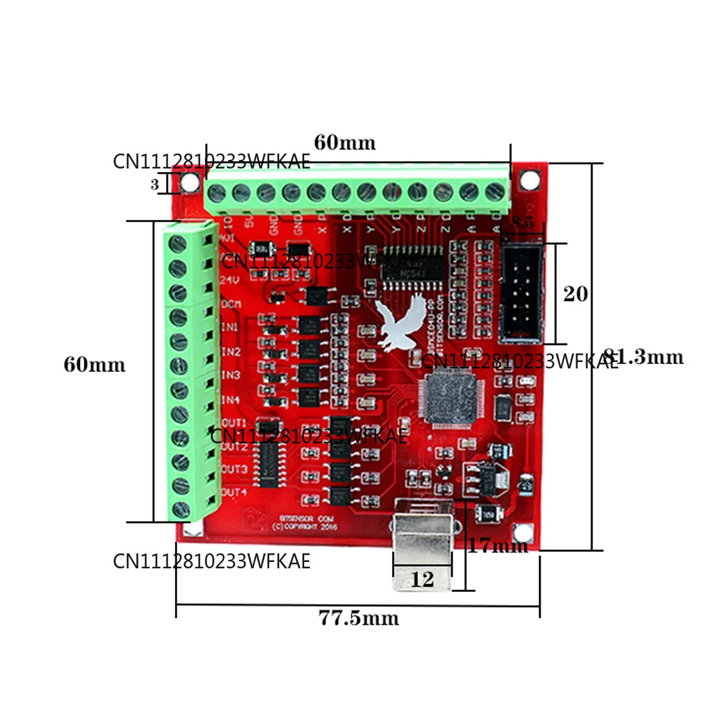 Placa Controladora CNC USB MAC - Mach3 Usb Cnc Controller 4 Axis 100Khz avaliação e preço