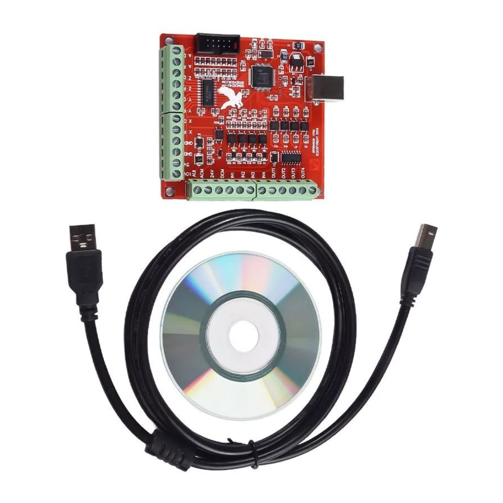 Placa de Controle de Movimento - Mach3 Usb Cnc Controller 4 Axis 100Khz avaliação e preço