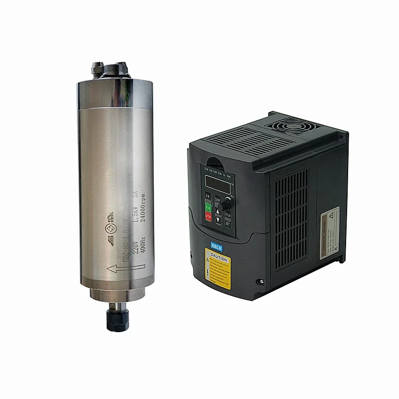 Ly 220v 1.5kw 2.2kw vfd máquin - 2.2Kw Water Cooled Spindle Kit Vfd avaliação e preço