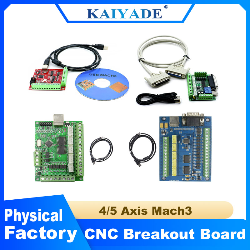 Controlador CNC Sistema MACH3  - Mach3 Usb Cnc Controller 4 Axis 100Khz avaliação e preço