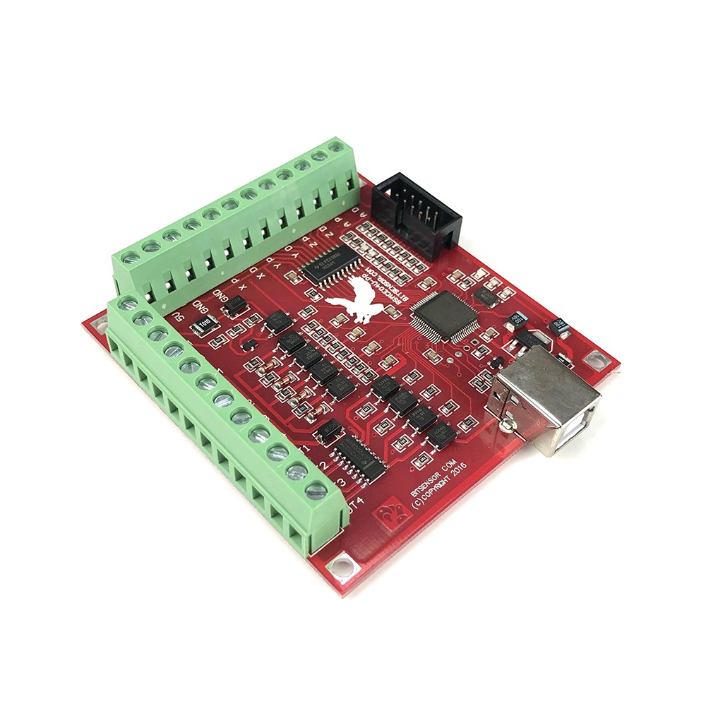 Placa de fuga cnc usb mach3 10 - Mach3 Usb Cnc Controller 4 Axis 100Khz avaliação e preço