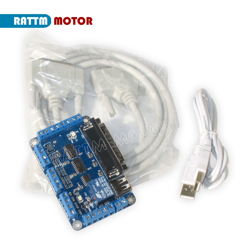 Placa de Interface CNC de 5 Ei - 5 Axis Cnc Breakout Board Interface Mach3 avaliação e preço