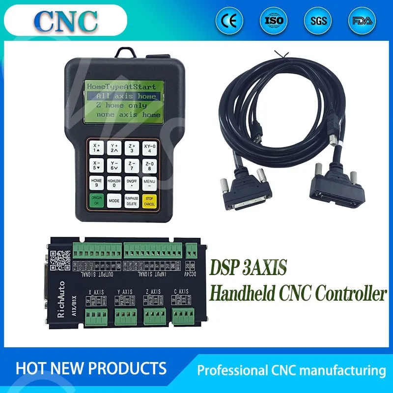 Controlador RichAuto DSP A11E  - Richauto A11 Dsp Controller 3 Axis avaliação e preço