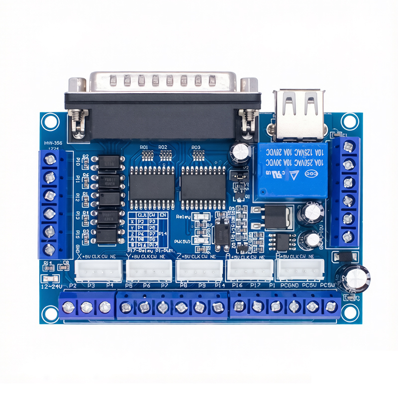Placa de Controle CNC MACH3 co - 5 Axis Cnc Breakout Board Interface Mach3 avaliação e preço