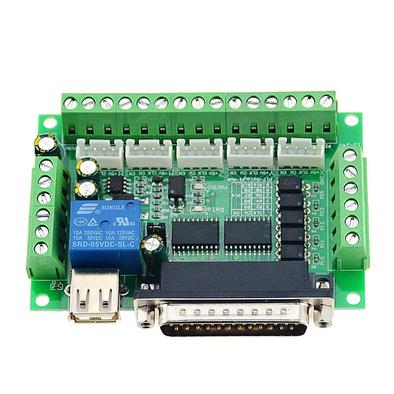 Adaptador de interface cnc de  - 5 Axis Cnc Breakout Board Interface Mach3 avaliação e preço