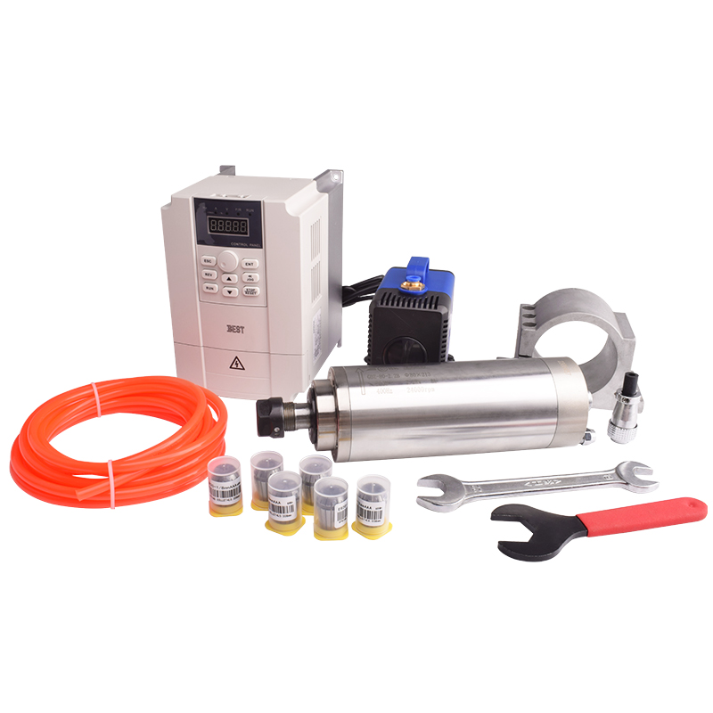 Preço Baixo, Alta Velocidade:  - 2.2Kw Water Cooled Spindle Kit Vfd avaliação e preço
