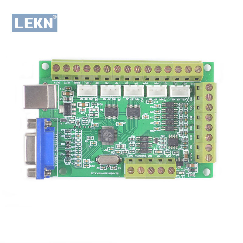 Placa de fuga mach 3, porta us - 5 Axis Cnc Breakout Board Interface Mach3 avaliação e preço